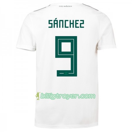 Billige Fotballdrakter Mexico Sanchez 9 VM 2018 Bortedraktsett